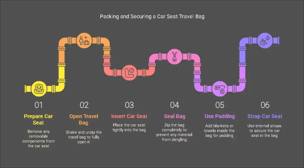 How to Use a Car Seat Travel Bag