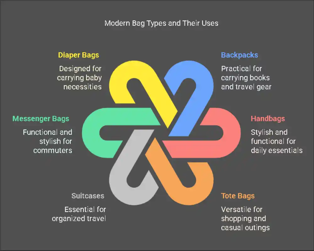 Types of Bags and Their Modern Uses (Present)