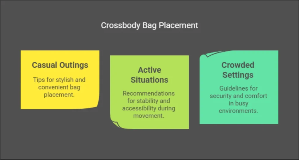 Adjusting Your Crossbody Bag for Different Activities