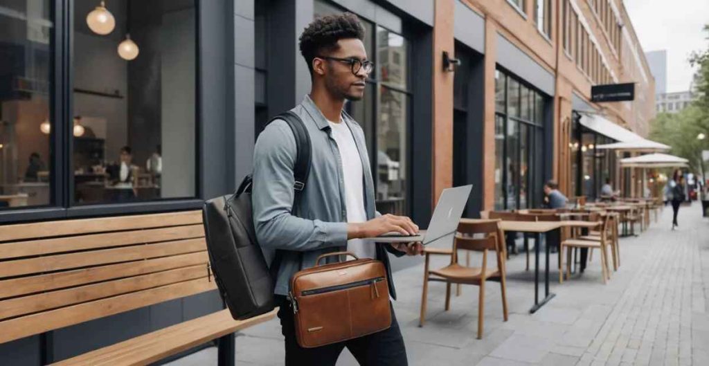 How to Wear a Laptop Bag 