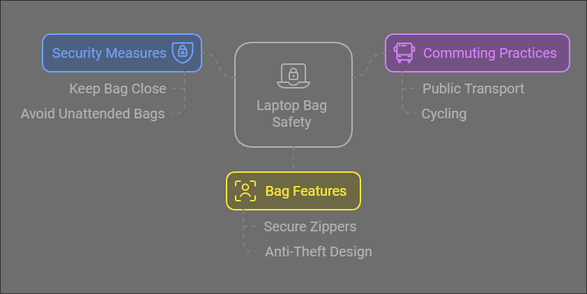 How to Wear a Laptop Bag Safely 