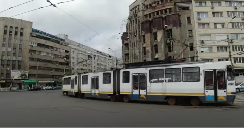 Buses and Trams  in Bucharest 