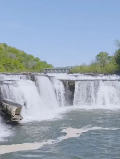 Rock Island State Park Beach
