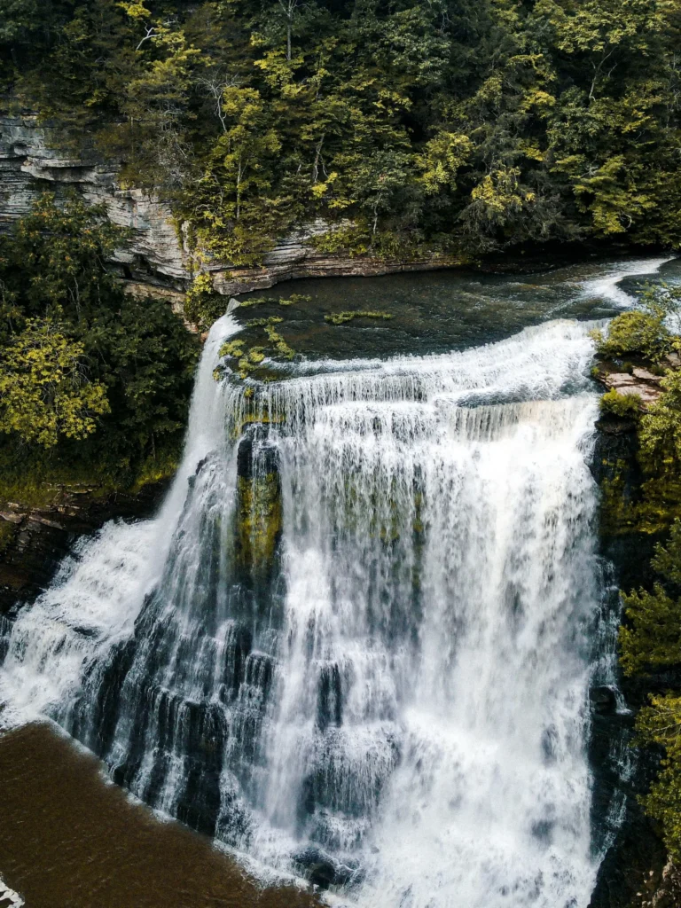 Burgess Falls in Tennessee