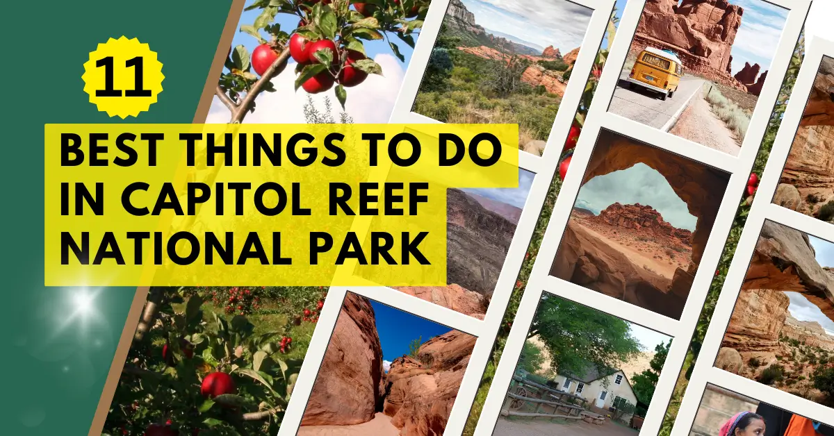 Best Things to Do in Capitol Reef National Park