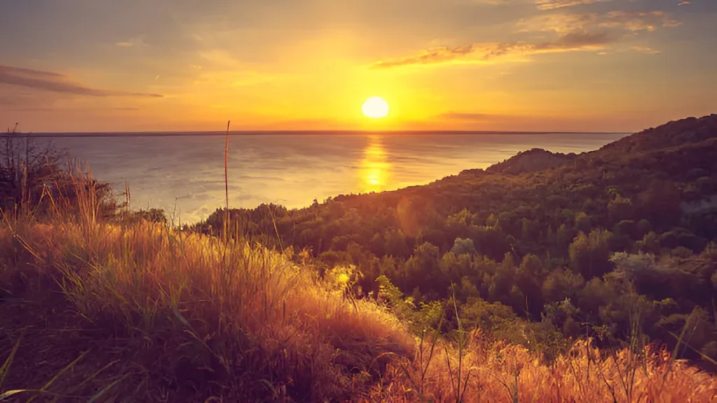 Catch a Sunset from Empire Bluff Trail