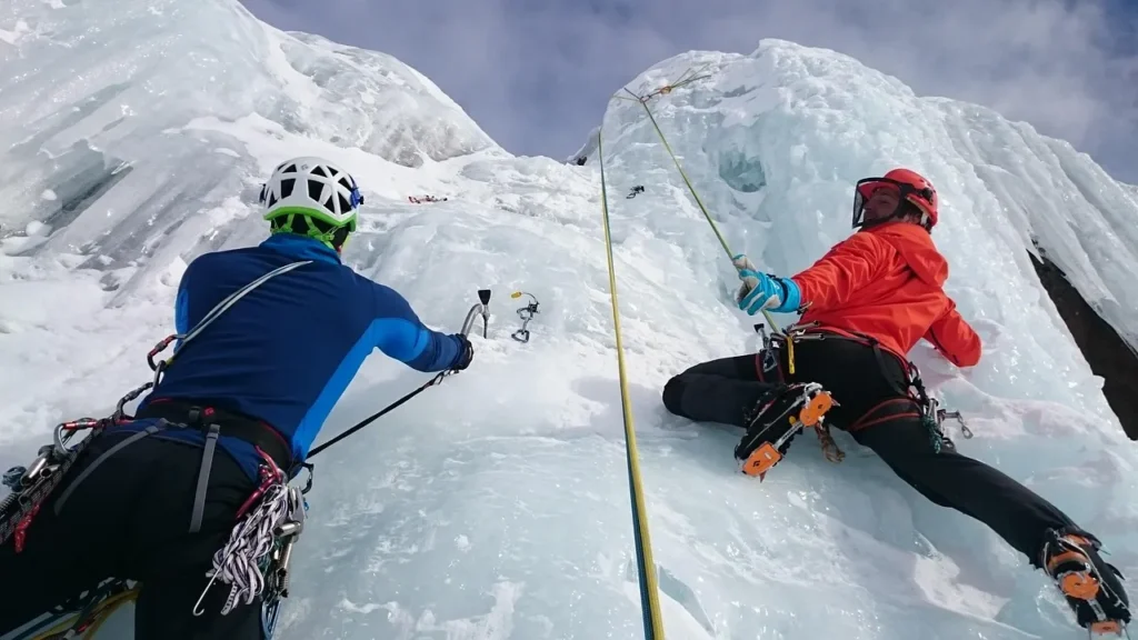 Ice Climb in Munising